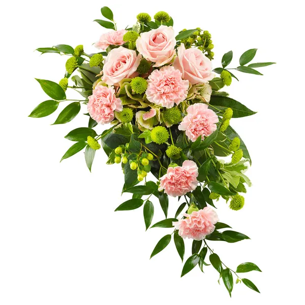 Rosa Trauerstrauß