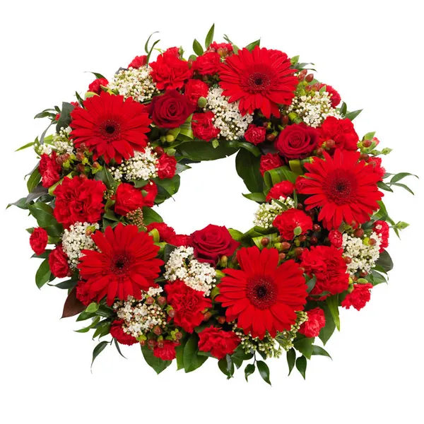 Roter Trauerkranz