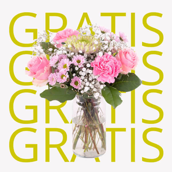 Bouquet with Free Vase